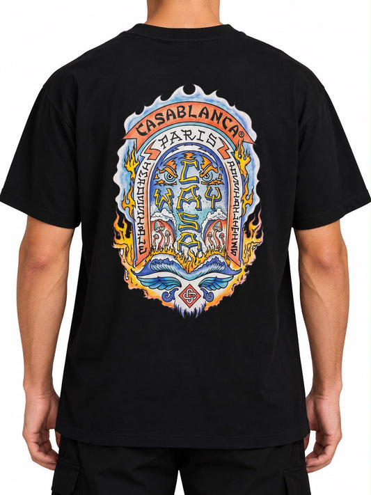 CAMISETA CASA BLANCA TURCA-