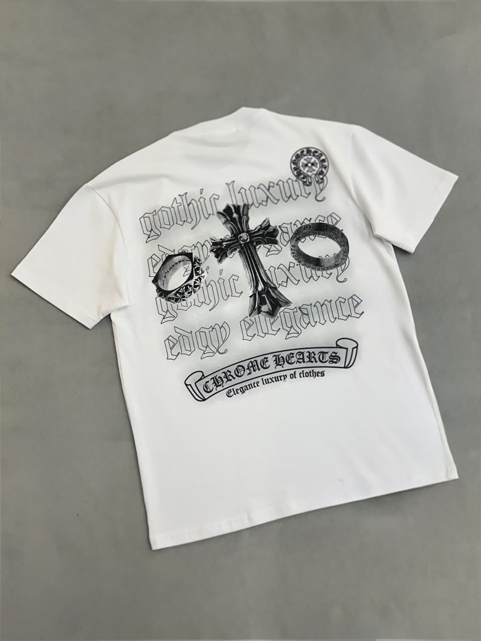 CAMISETA CHROME HEARTS PREMIUM