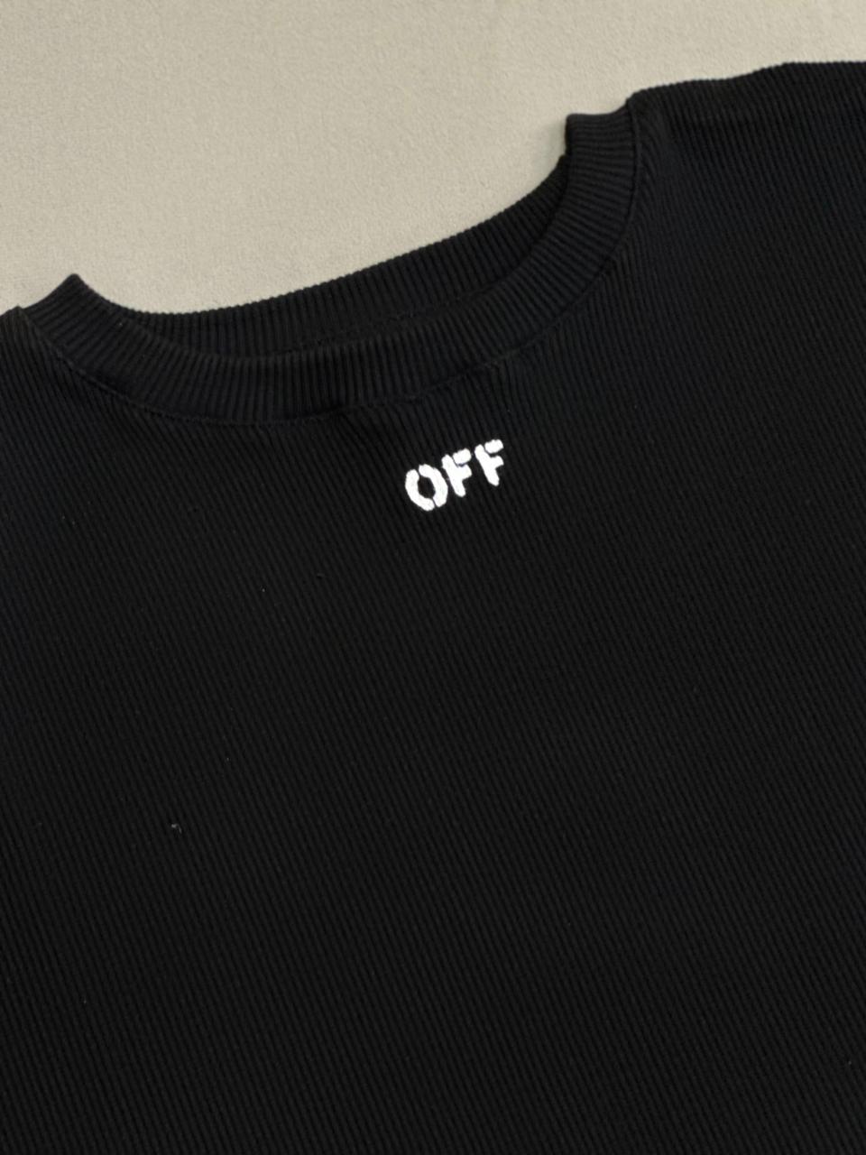 CROP TOP OFF WHITE TURCO