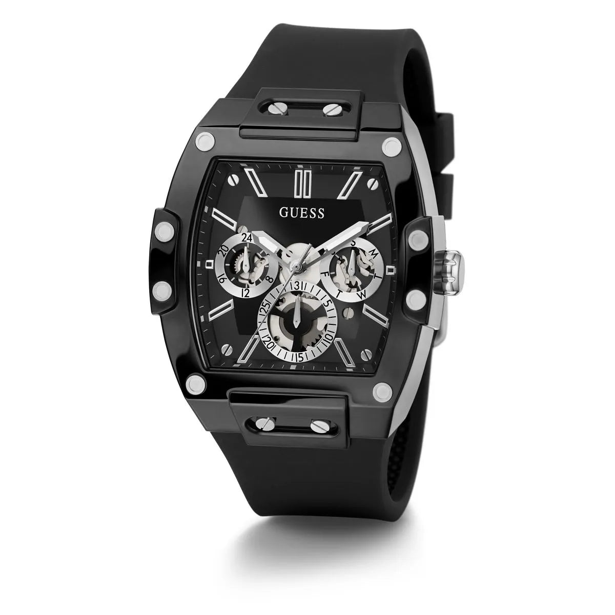 RELOJ GUESS PHOENIX NEGRO ORIGINAL-