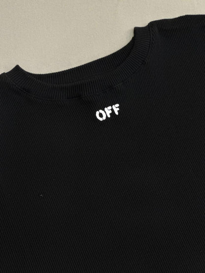 CROP TOP OFF WHITE TURCO