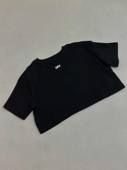 CROP TOP OFF WHITE TURCO