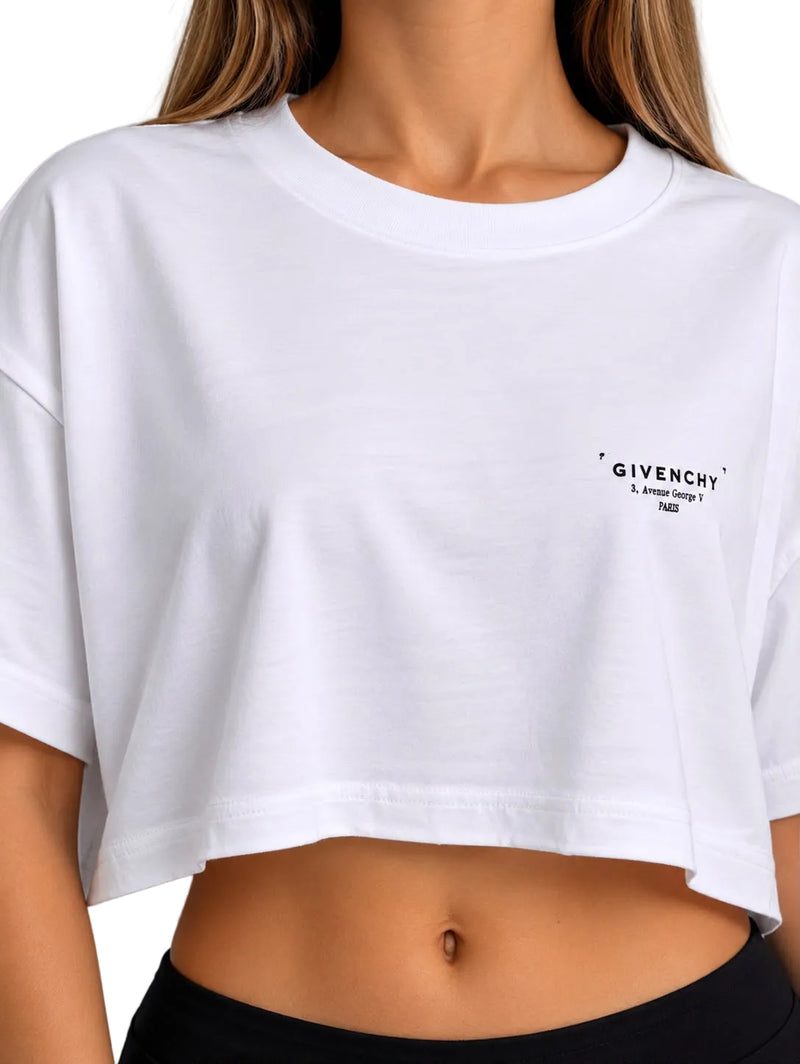 CROP TOP GIVENCHY TURCO-