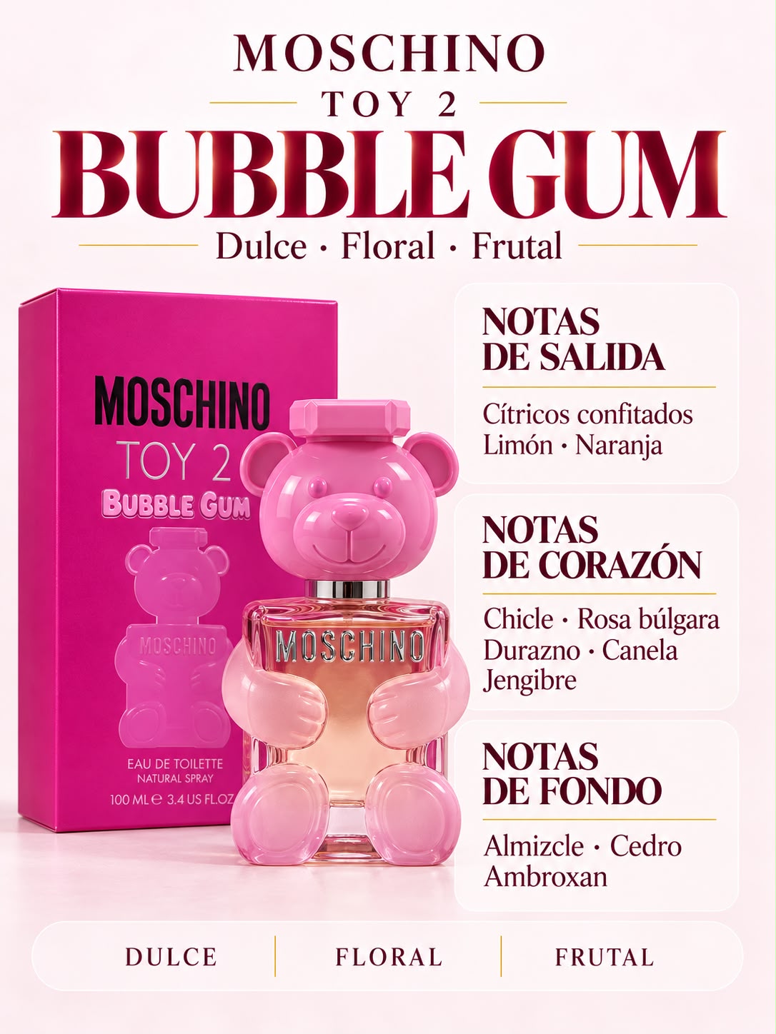 MOSCHINO TOY BUBBLE GUM