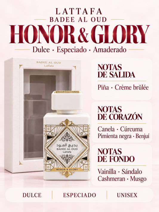 PERFUME HONOR Y GLORY