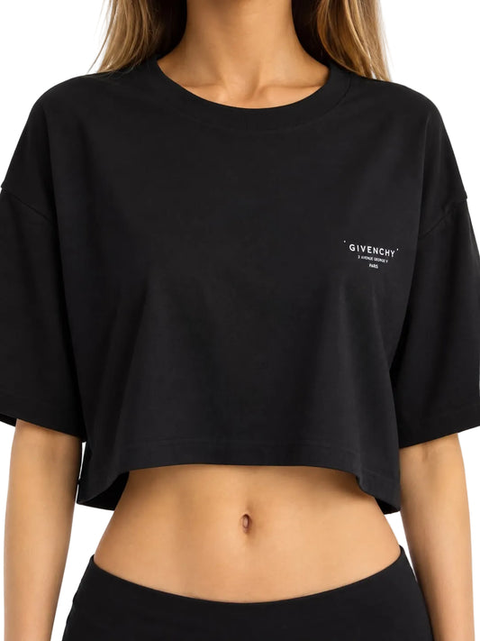 CROP TOP GIVENCHY TURCO-