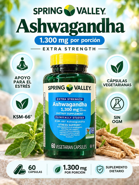 CÁPSULAS DE ASHWAGANDHA