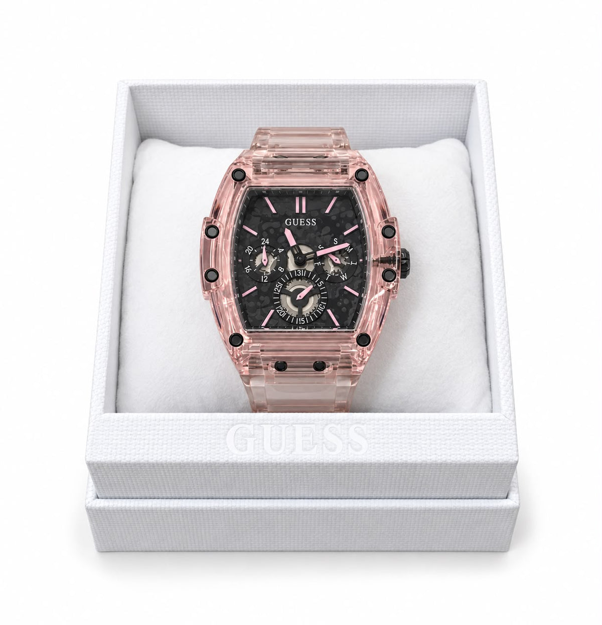 RELOJ GUESS PHOENIX PINK ORIGINAL-
