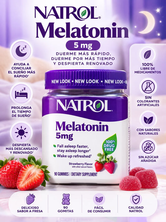 GOMITAS DE MELATONINA