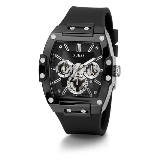 RELOJ GUESS PHOENIX NEGRO ORIGINAL-